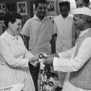 Ray Eames with Lal Bahadur Shastri